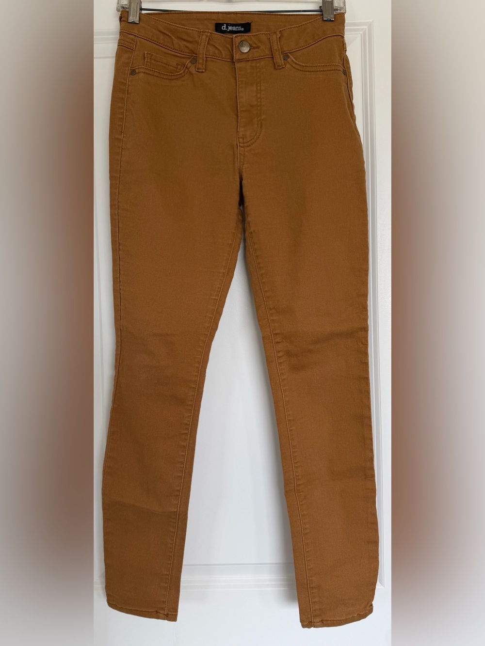 d. jeans Skinny Jeans in Caramel Brown